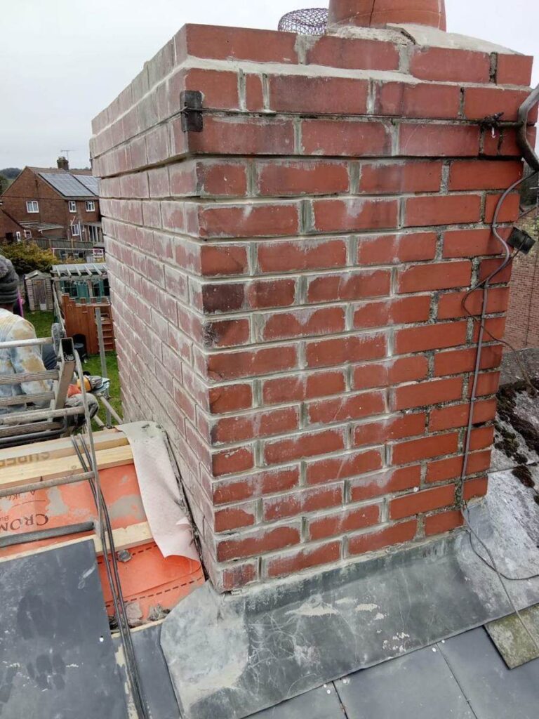 Wallace Roofing – chimney top