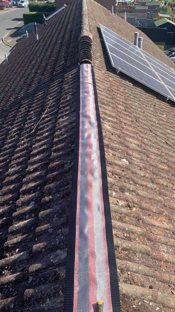 Wallace Roofing – dry ridge 2