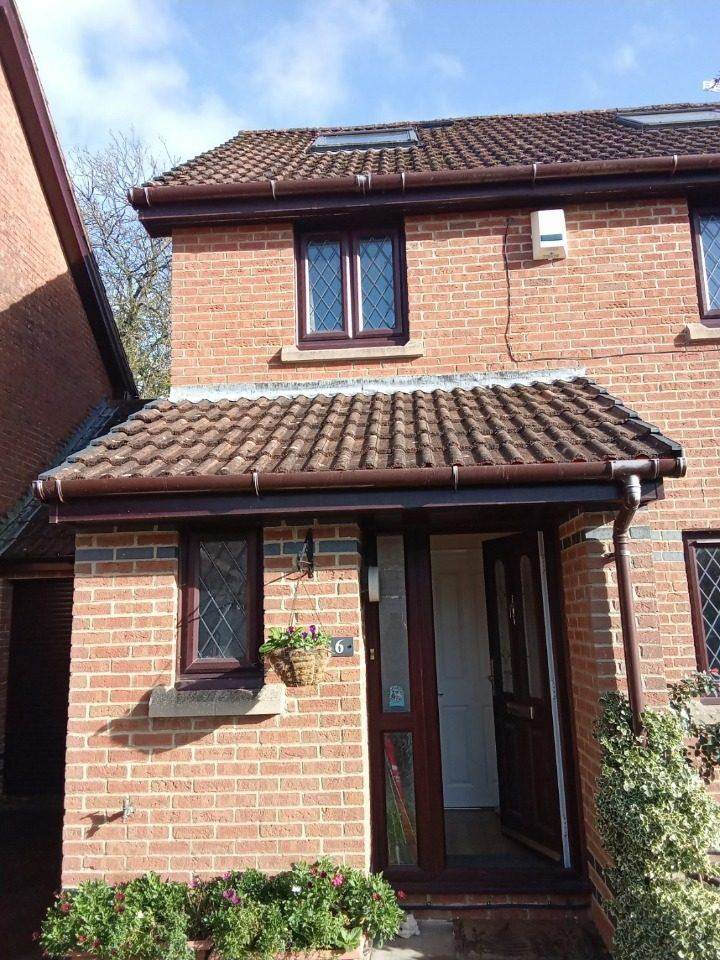 Porch Roof Retiled after