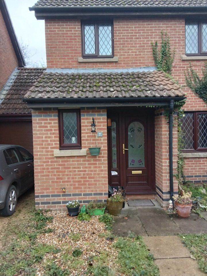 Porch Roof Retiled before